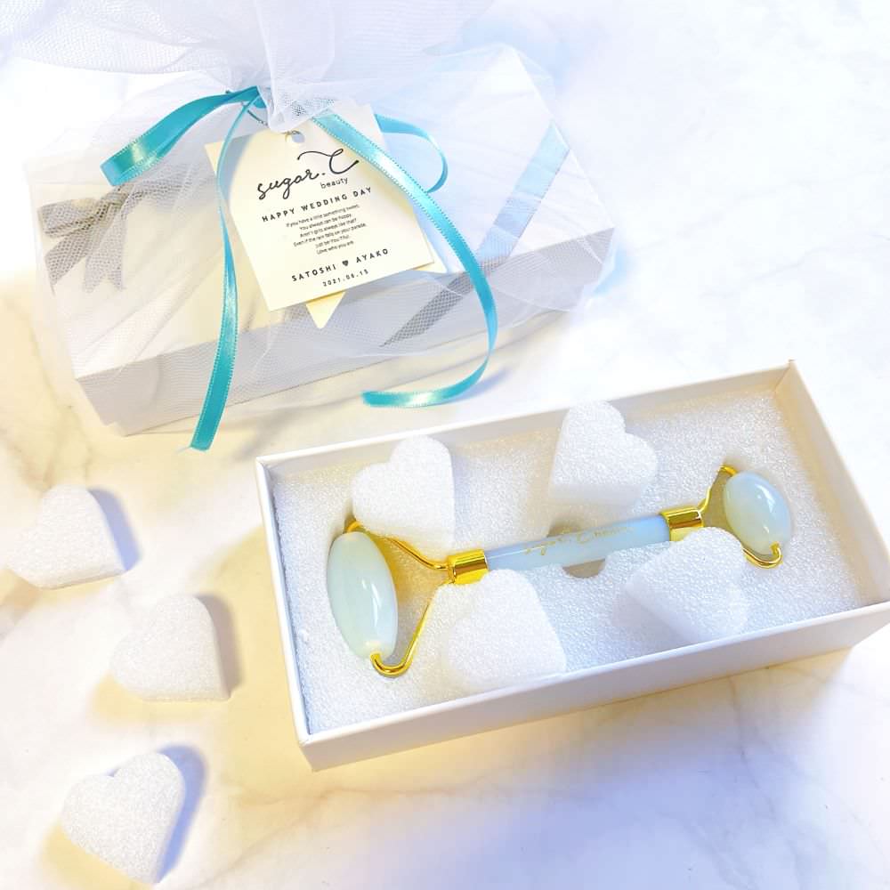 天然石美容ローラー 【結婚式 ギフト 美容グッズ】