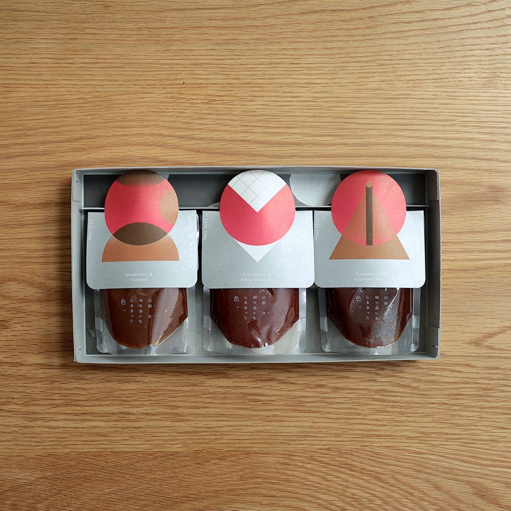 いちごジャム3種セット(キャラメル・ホワイトチョコレート・シナモンティー) 【結婚式 ギフト 調味料】