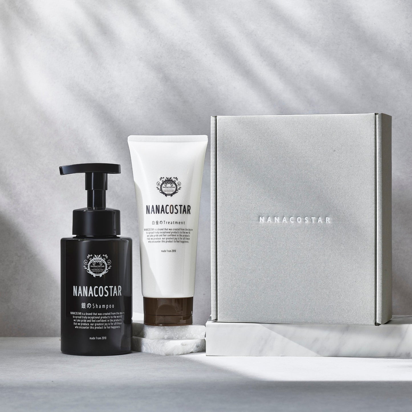 スカルプヘアケアギフトボックスセット【銀のシャンプー・白金のトリートメント】【結婚式 引き出物 美容グッズ ヘアケア】