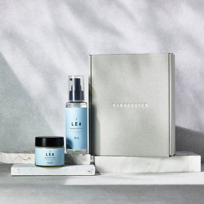 LEA ヘアバーム&ヘアオイルギフトボックスセット【結婚式 引き出物 美容グッズ ヘアケア】