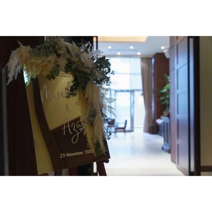 A2 welcomeboard ゴールドミラー 【結婚式 ウェルカムボード オーダーメイド】