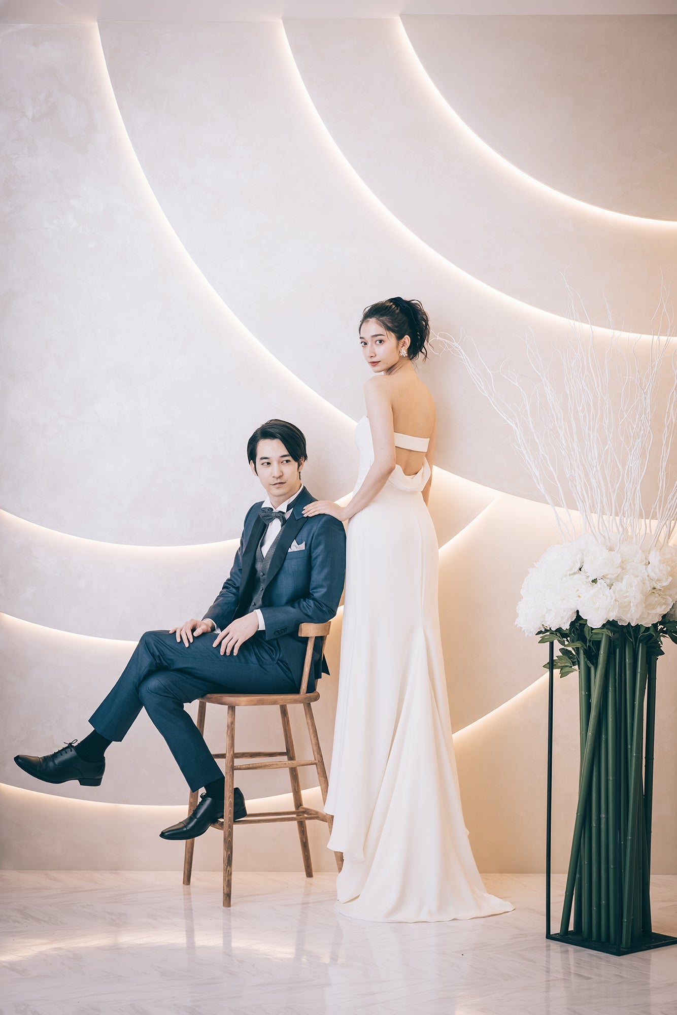 【スタジオ撮影】ドレス1着+14pアルバムプラン【結婚式 写真 フォトウェディング】