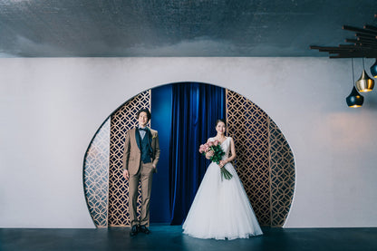 【スタジオ撮影】ドレス3着+30pアルバムプラン【結婚式 写真 フォトウェディング】