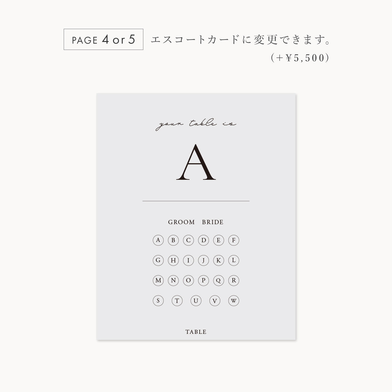 インデックス型プロフィールブック｜“4cards＋1” [ something blue ] / 10部セット【結婚式 ペーパー プロフィールブック】