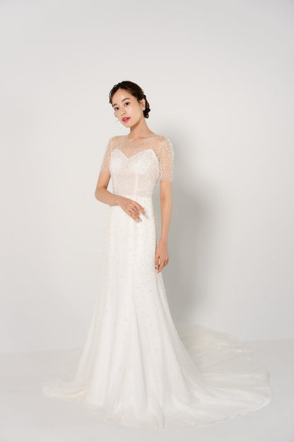 Sena セナ【ウェディングドレス レンタル】韓国ドレス/LEMERE ソフトマーメイド【結婚式】