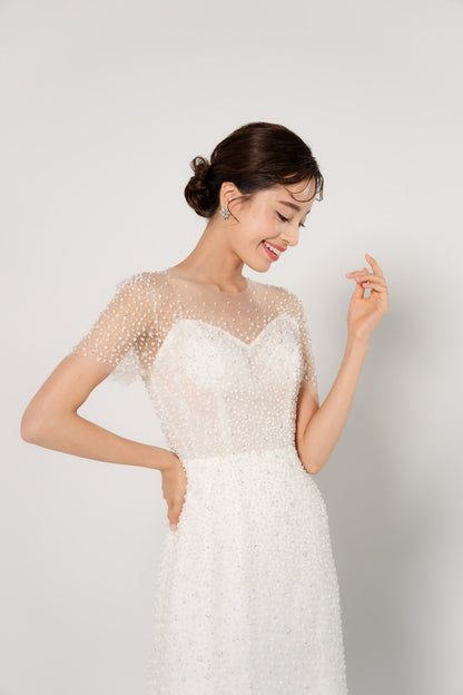 Sena セナ【ウェディングドレス レンタル】韓国ドレス/LEMERE ソフトマーメイド【結婚式】