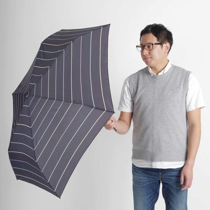 ボーダーカーボン軽量ミニ60【折りたたみ傘 おすすめ】 【結婚式 引き出物 ギフト】