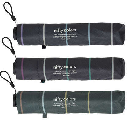 ボーダーカーボン軽量ミニ60【折りたたみ傘 おすすめ】 【結婚式 引き出物 ギフト】