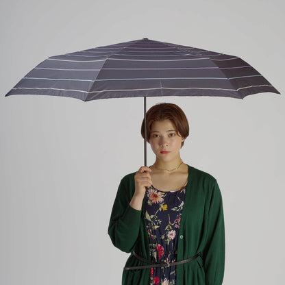 ボーダーカーボン軽量ミニ60【折りたたみ傘 おすすめ】 【結婚式 引き出物 ギフト】