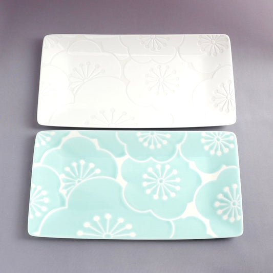 はふり 長角皿ペア 【結婚式 ギフト 引き出物 食器類】