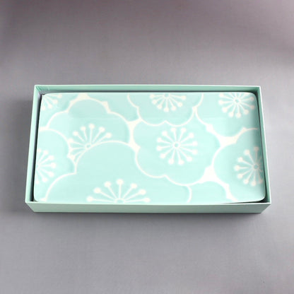 はふり 長角皿ペア 【結婚式 ギフト 引き出物 食器類】