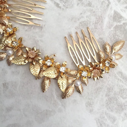 【ヘッドドレス】bon ブライダルヘッドドレス 【結婚式 ヘアアクセサリー】