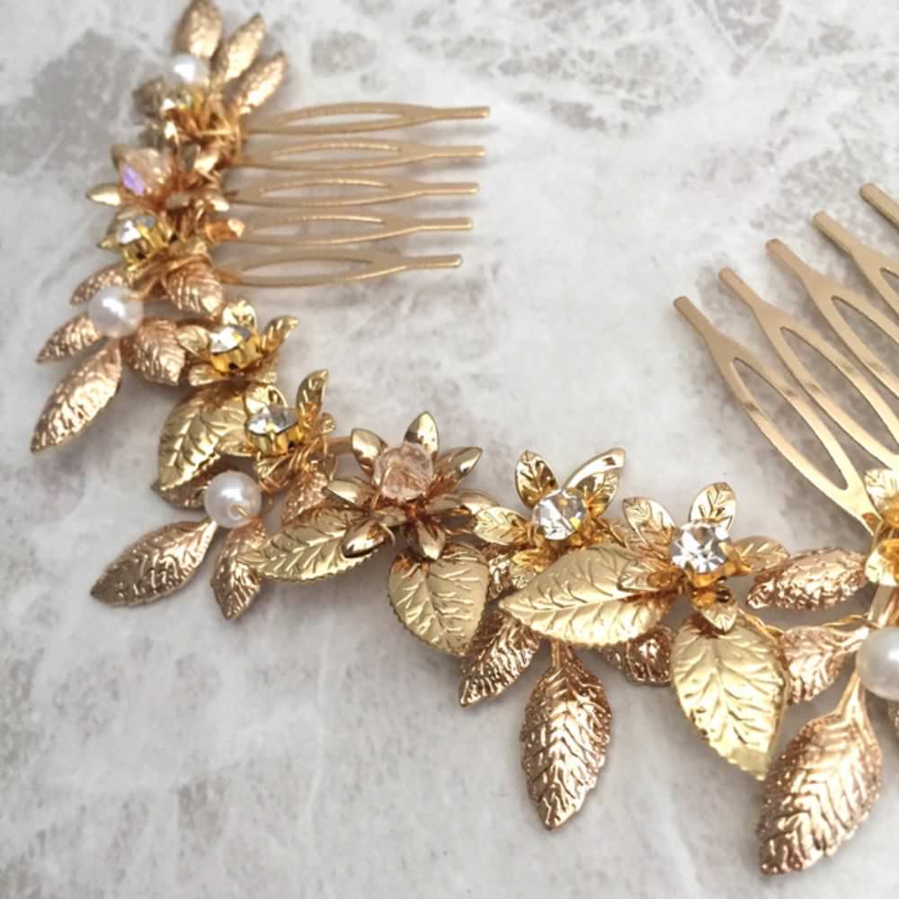 【ヘッドドレス】bon ブライダルヘッドドレス 【結婚式 ヘアアクセサリー】