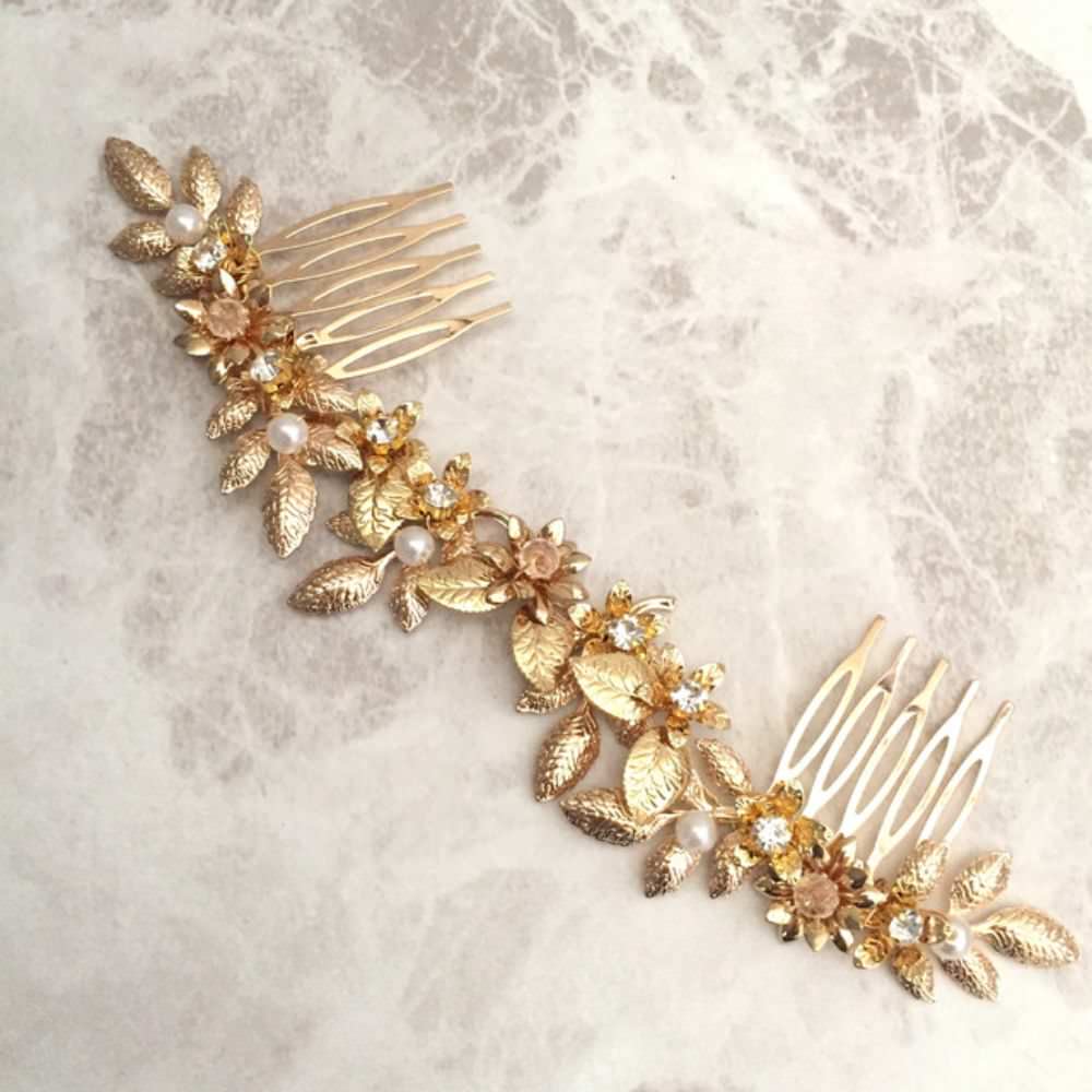【ヘッドドレス】bon ブライダルヘッドドレス 【結婚式 ヘアアクセサリー】