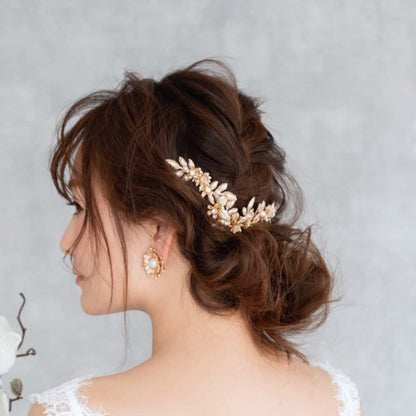 【ヘッドドレス】bon ブライダルヘッドドレス 【結婚式 ヘアアクセサリー】