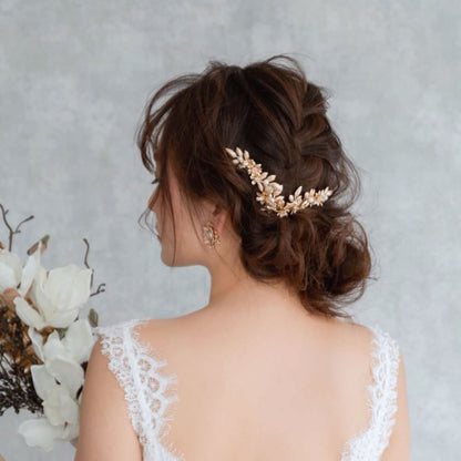 【ヘッドドレス】bon ブライダルヘッドドレス 【結婚式 ヘアアクセサリー】