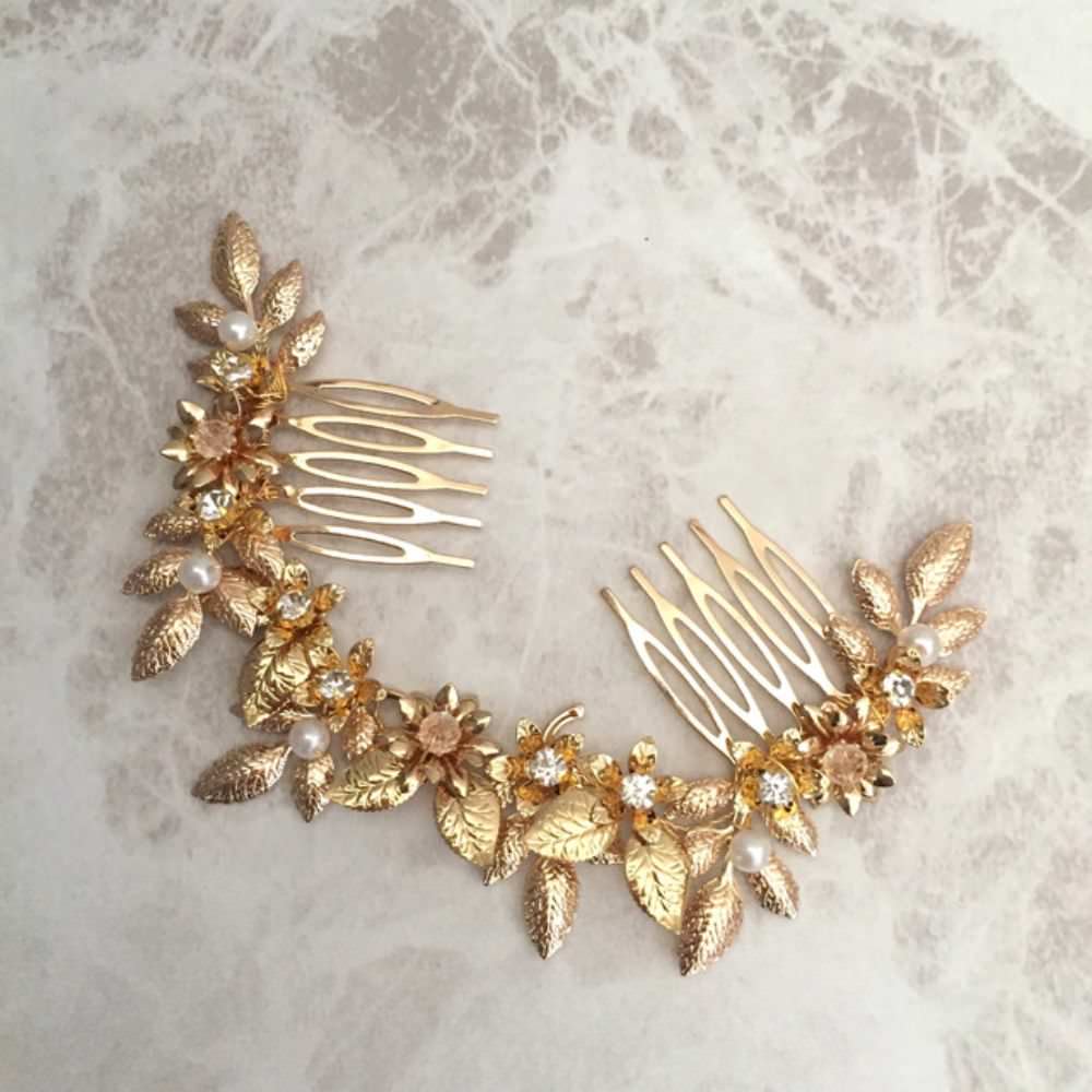 【ヘッドドレス】bon ブライダルヘッドドレス 【結婚式 ヘアアクセサリー】