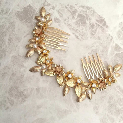 【ヘッドドレス】bon ブライダルヘッドドレス 【結婚式 ヘアアクセサリー】