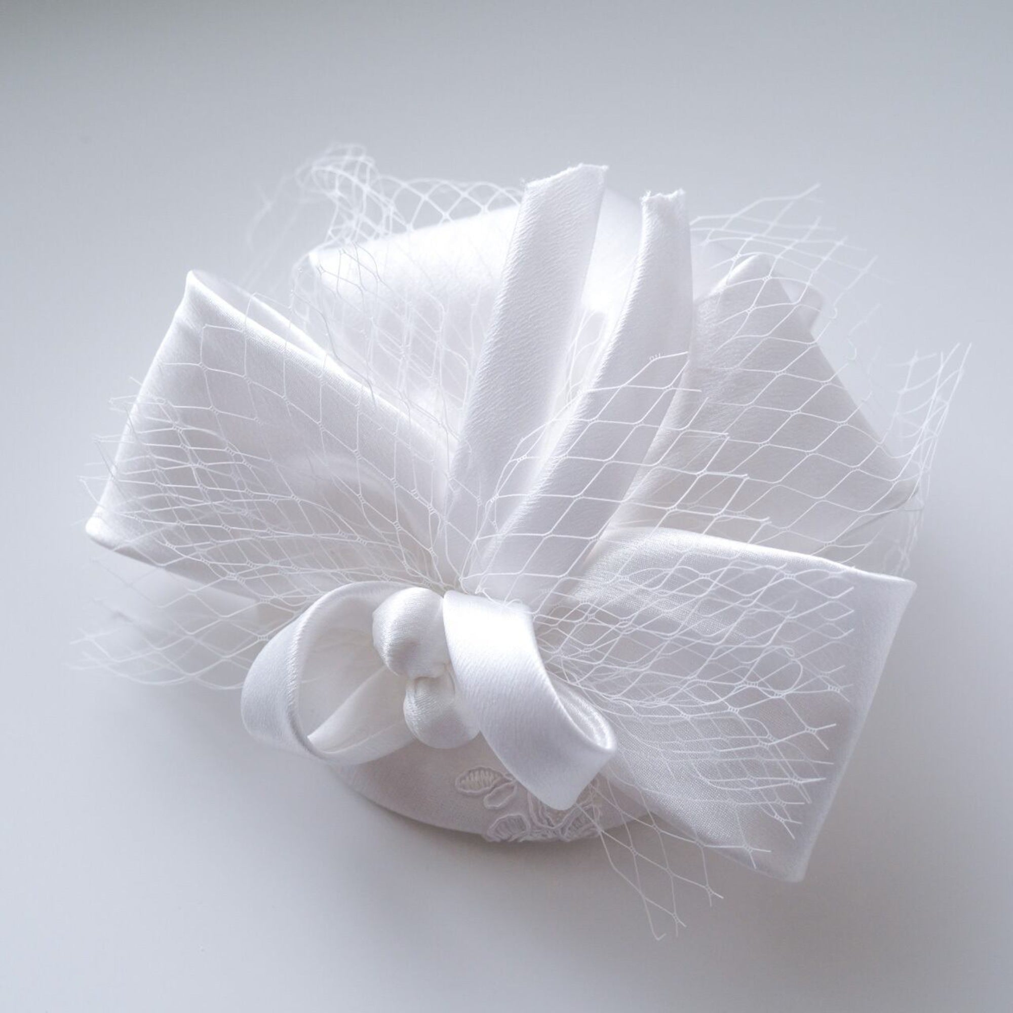 ブライダルハット トークハット トーク帽 ホワイト s6 【結婚式 ヘア