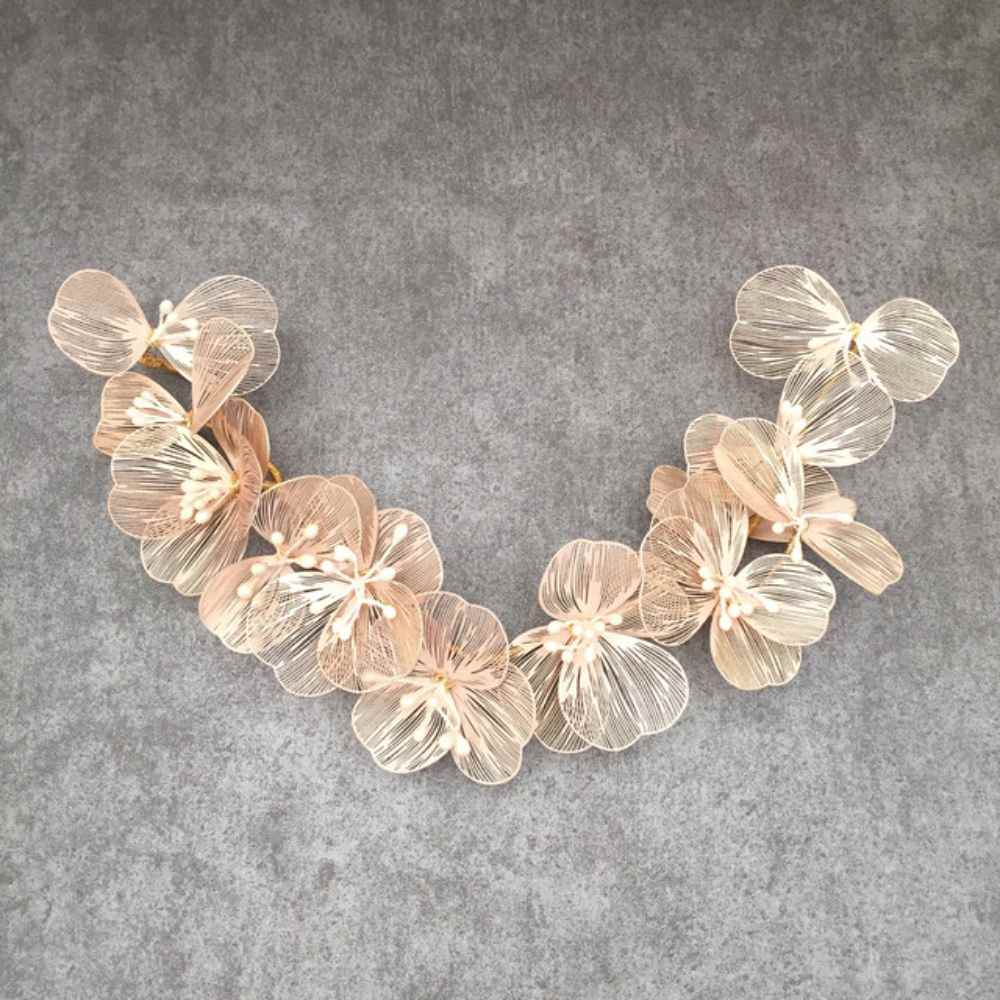 【ヘッドドレス】exquis ブライダルヘッドドレス 【結婚式 ヘアアクセサリー】