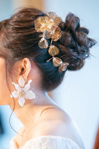 【ヘッドドレス】exquis ブライダルヘッドドレス 【結婚式 ヘアアクセサリー】