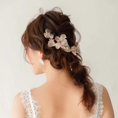 【ヘッドドレス】exquis ブライダルヘッドドレス 【結婚式 ヘアアクセサリー】