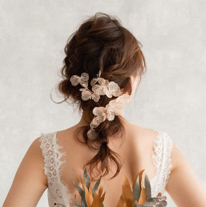 【ヘッドドレス】exquis ブライダルヘッドドレス 【結婚式 ヘアアクセサリー】