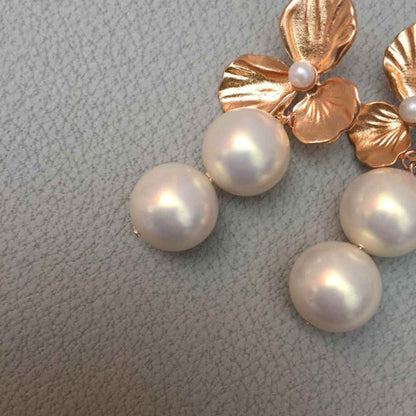 オリジナル商品clover ゴールドピアス/ブライダルアクセサリー 【結婚式 ピアス イヤリング】