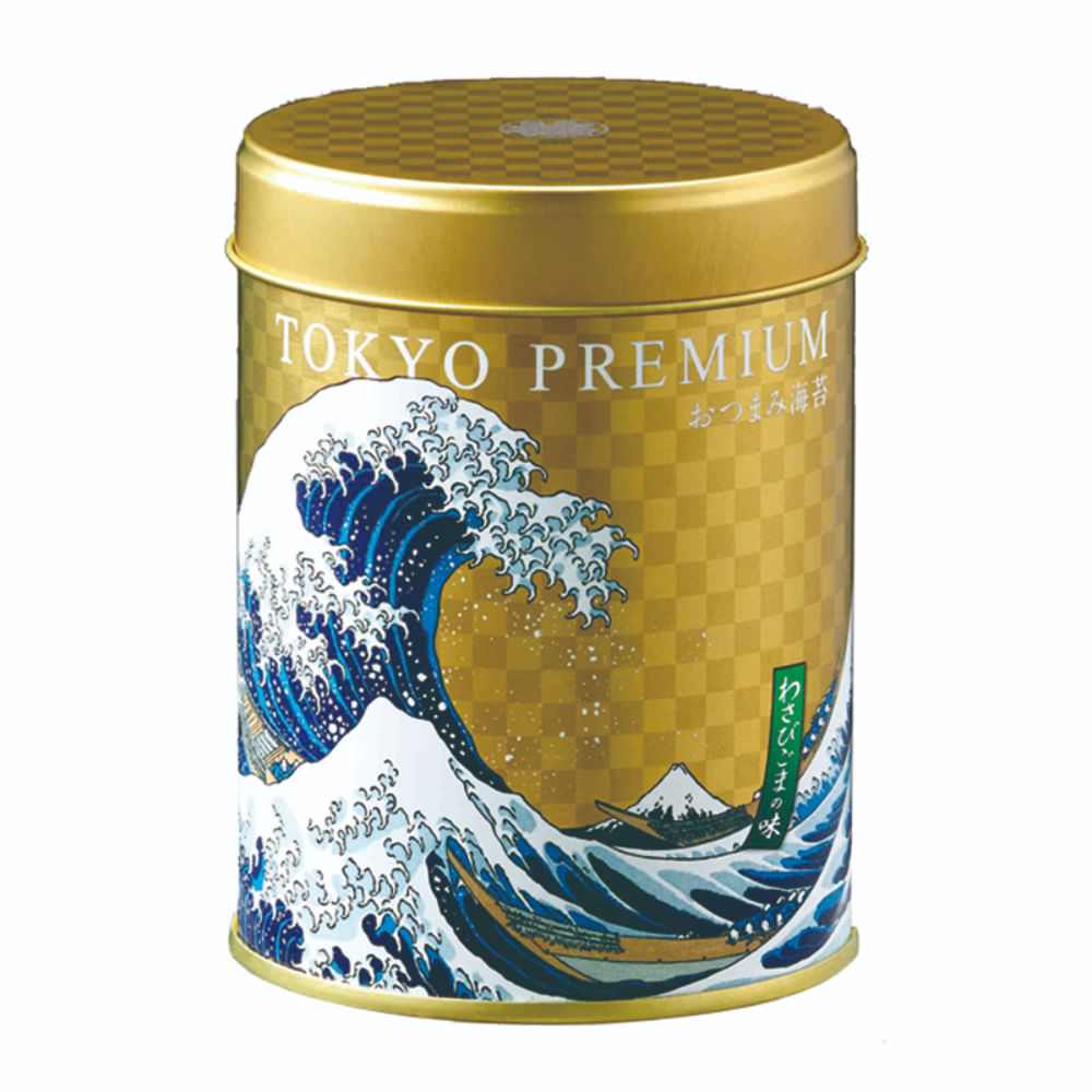 山本海苔店 東京プレミアム おつまみ海苔 2缶詰合せ 【結婚式 ギフト 縁起物】