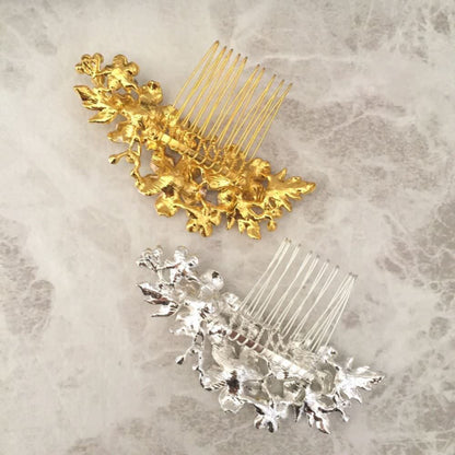 【ヘッドドレス】flower ブライダルヘッドピース 【結婚式 ヘアアクセサリー】