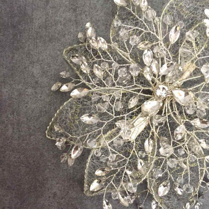 【ヘッドドレス】iris ブライダルヘッドドレス 【結婚式 ヘアアクセサリー】