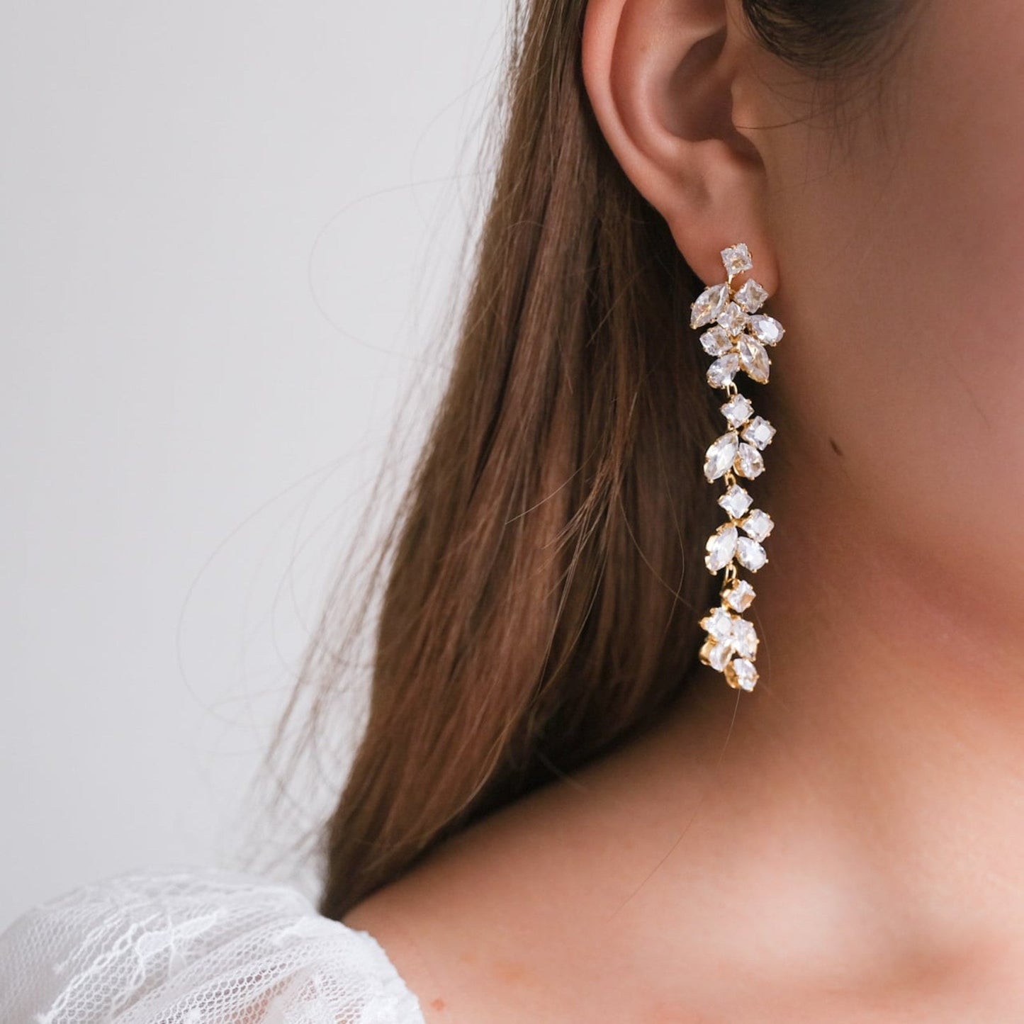 【ピアス】ジルコニア ウェディング ブライダルピアス ゴールド t18 【結婚式 ピアス イヤリング】