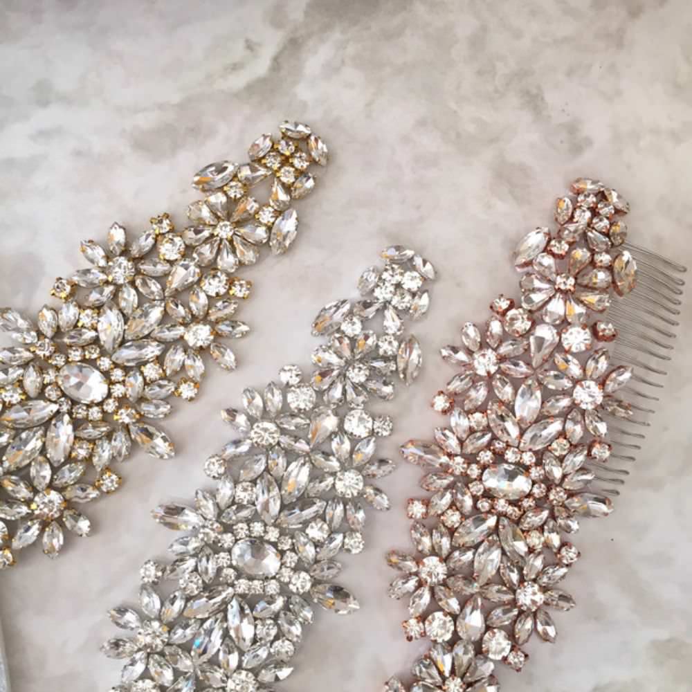 brise ブライダルヘッドドレス 【結婚式 ヘアアクセサリー】