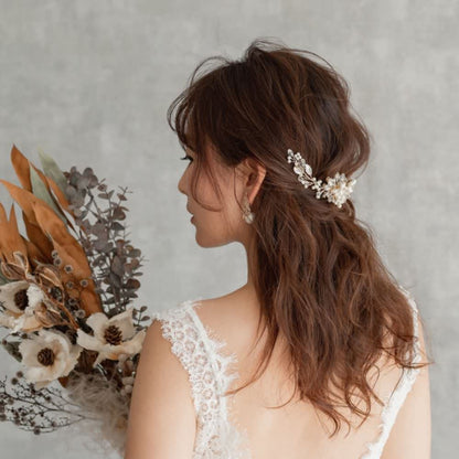 【ヘッドドレス】tree ブライダルヘッドピース 【結婚式 ヘアアクセサリー】