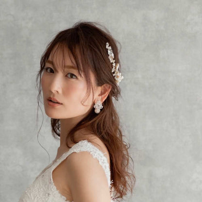 【ヘッドドレス】tree ブライダルヘッドピース 【結婚式 ヘアアクセサリー】
