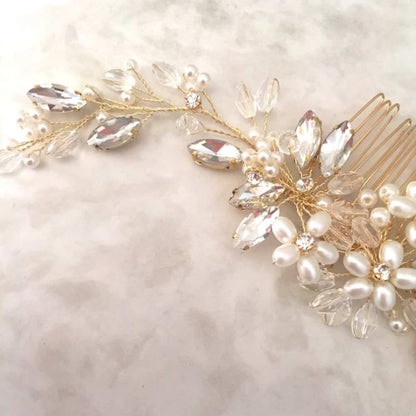【ヘッドドレス】tree ブライダルヘッドピース 【結婚式 ヘアアクセサリー】