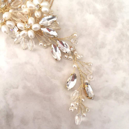 【ヘッドドレス】tree ブライダルヘッドピース 【結婚式 ヘアアクセサリー】