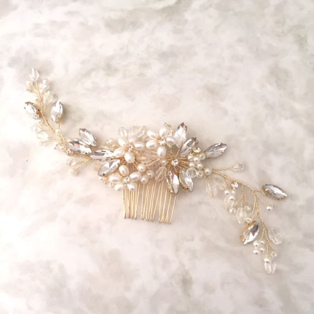 【ヘッドドレス】tree ブライダルヘッドピース 【結婚式 ヘアアクセサリー】