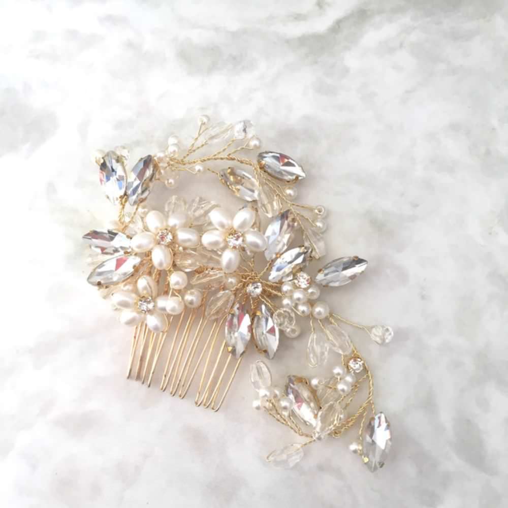 【ヘッドドレス】tree ブライダルヘッドピース 【結婚式 ヘアアクセサリー】