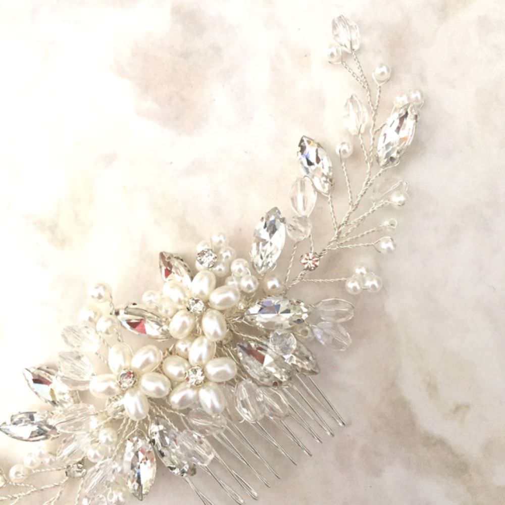 【ヘッドドレス】tree ブライダルヘッドピース 【結婚式 ヘアアクセサリー】