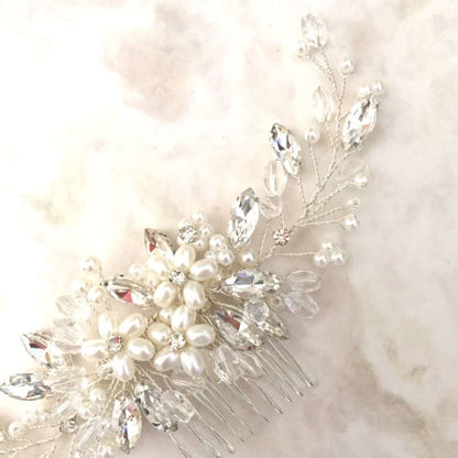 【ヘッドドレス】tree ブライダルヘッドピース 【結婚式 ヘアアクセサリー】