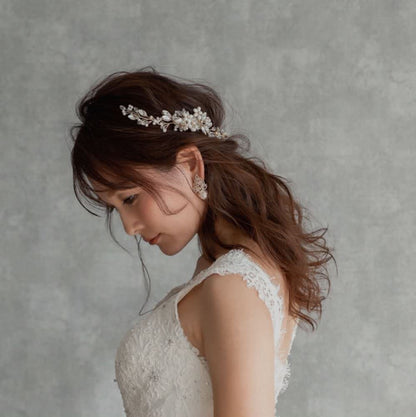 【ヘッドドレス】tree ブライダルヘッドピース 【結婚式 ヘアアクセサリー】