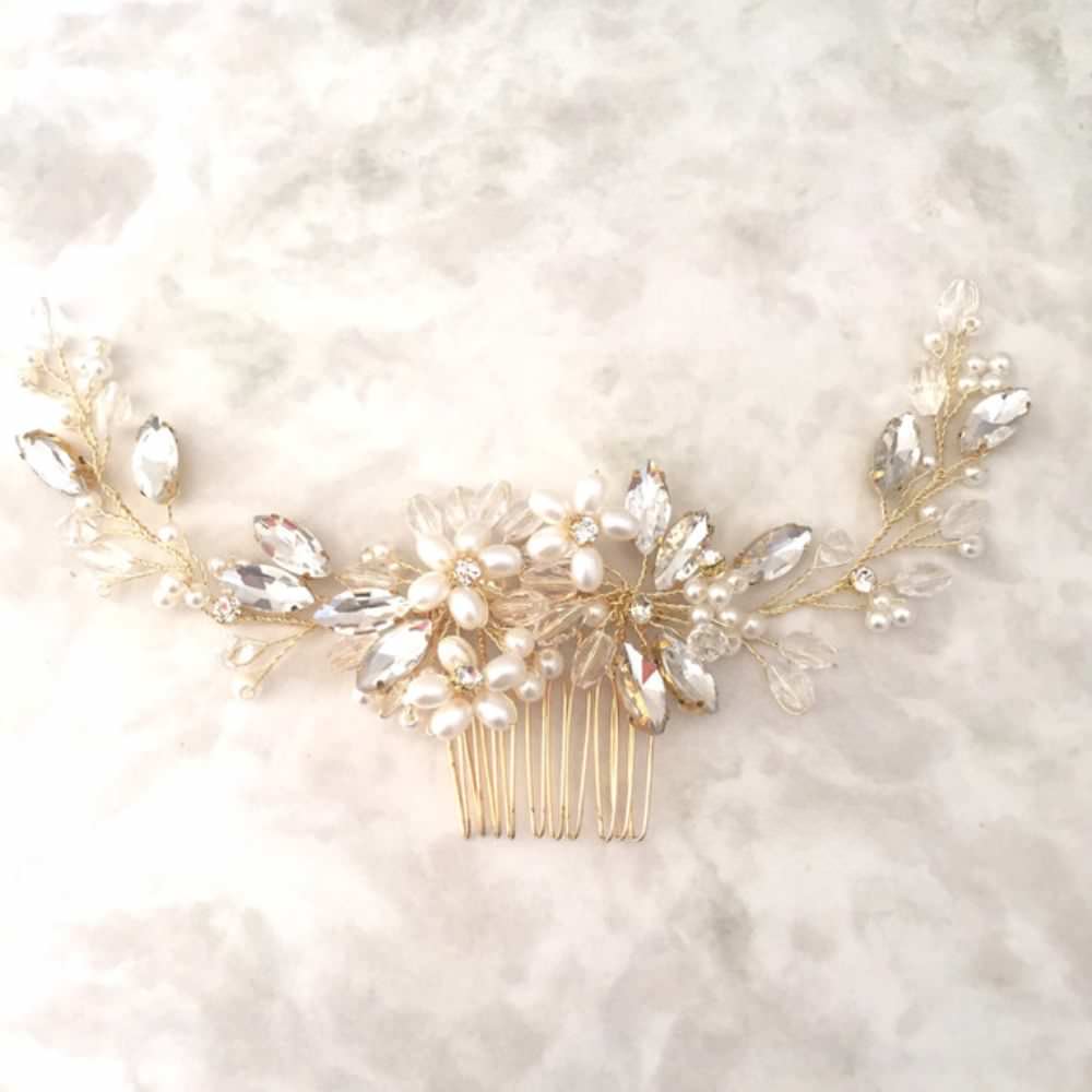 【ヘッドドレス】tree ブライダルヘッドピース 【結婚式 ヘアアクセサリー】