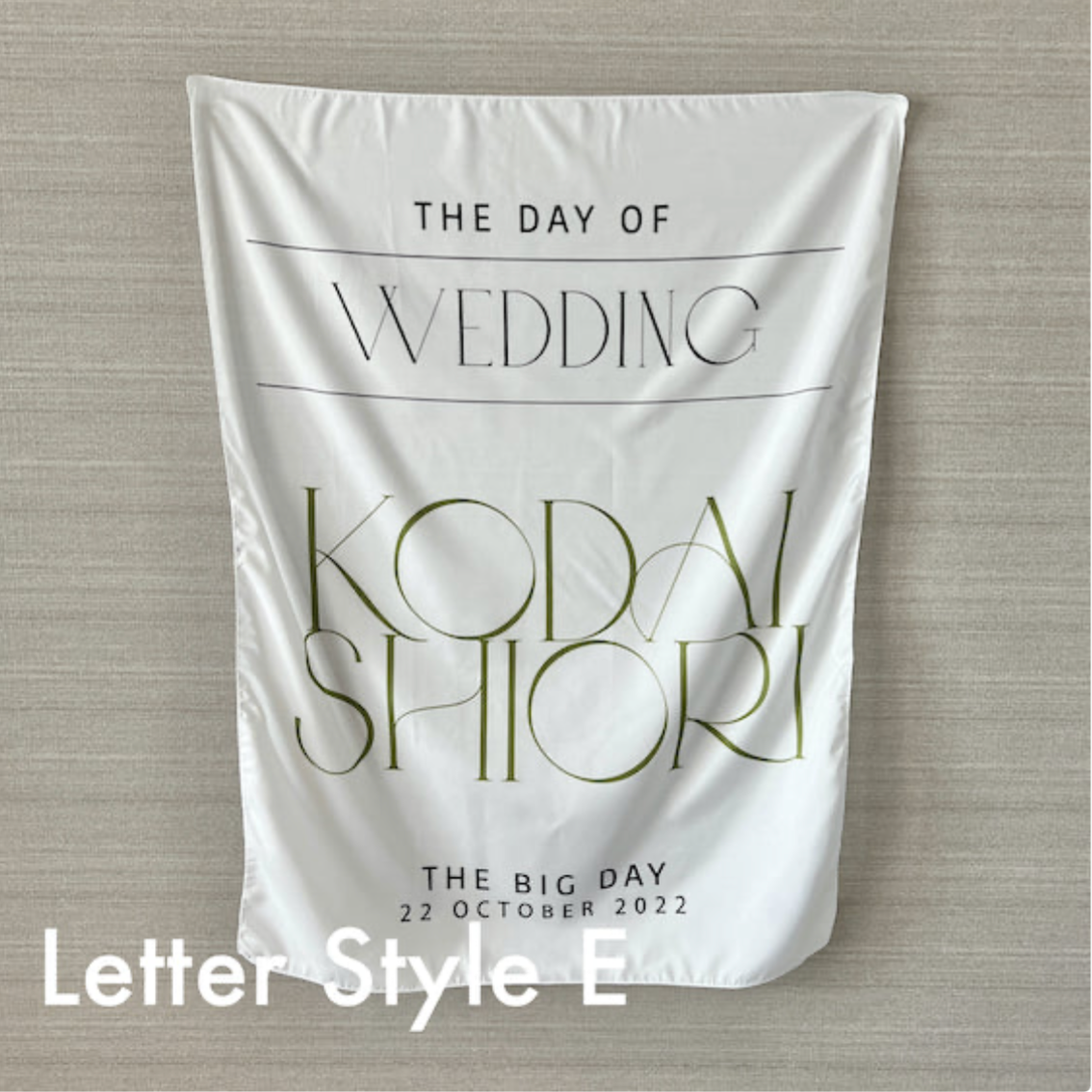 タペストリー 【結婚式 ウェルカムグッズ タペストリー】