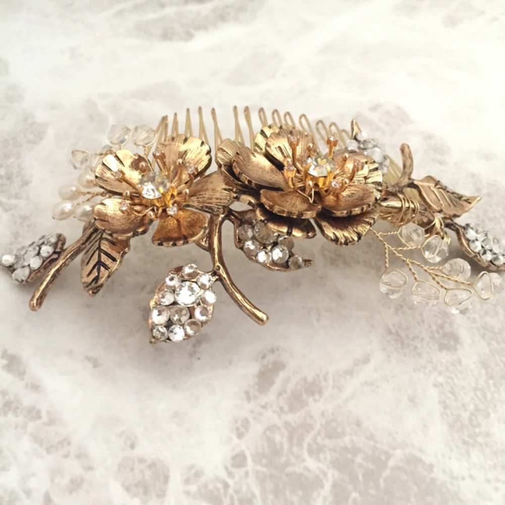 【ヘッドドレス】chum ブライダルヘッドピース 【結婚式 ヘアアクセサリー】