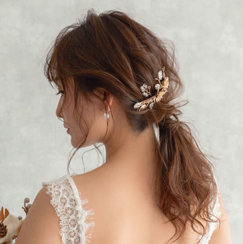 【ヘッドドレス】chum ブライダルヘッドピース 【結婚式 ヘアアクセサリー】