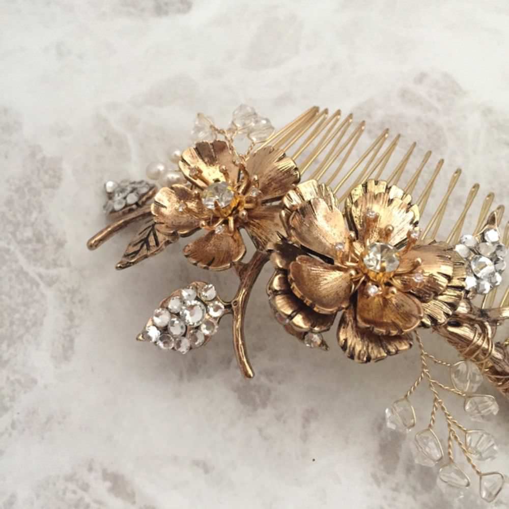 【ヘッドドレス】chum ブライダルヘッドピース 【結婚式 ヘアアクセサリー】