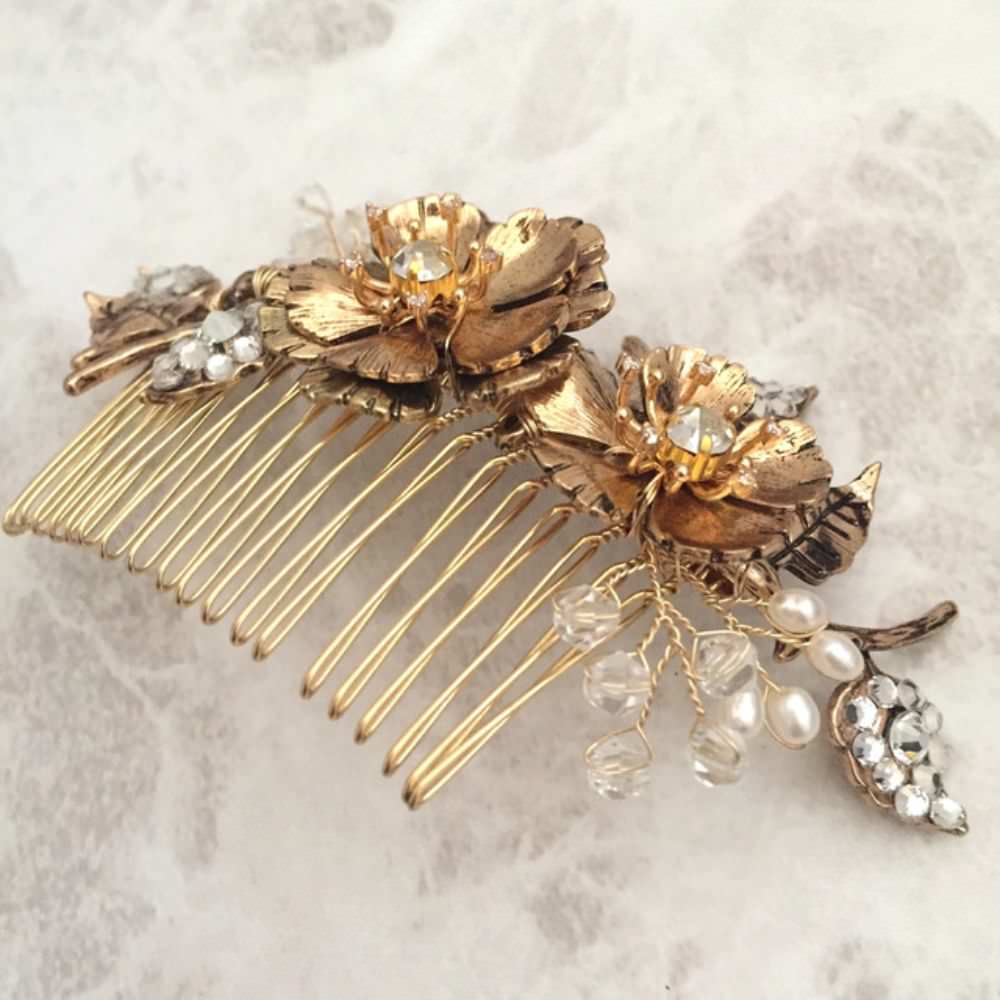 【ヘッドドレス】chum ブライダルヘッドピース 【結婚式 ヘアアクセサリー】