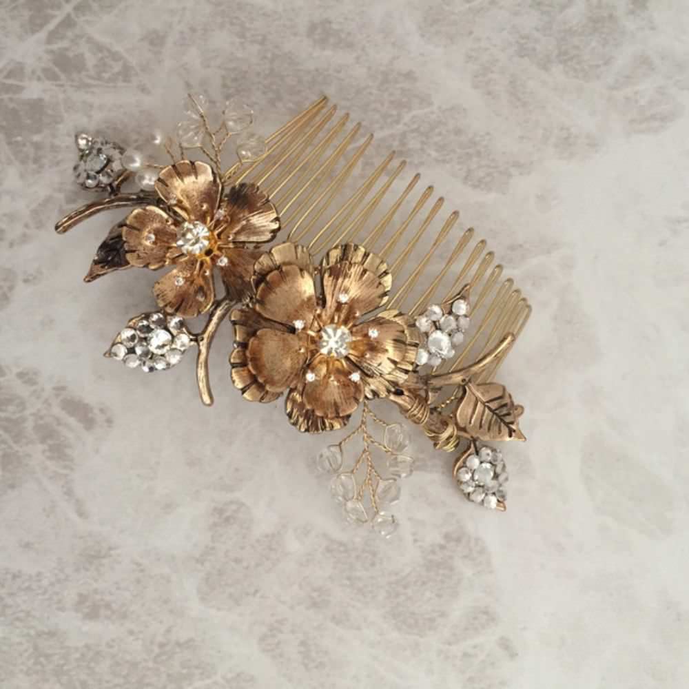 【ヘッドドレス】chum ブライダルヘッドピース 【結婚式 ヘアアクセサリー】