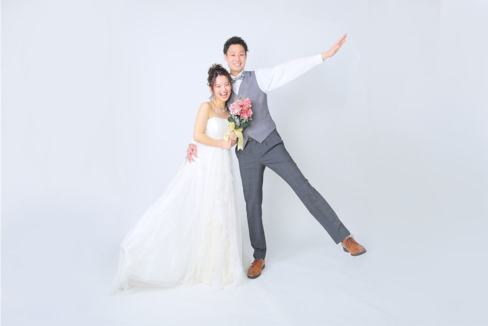 スタジオ洋装1着プラン　【結婚式　写真　フォト　撮影】